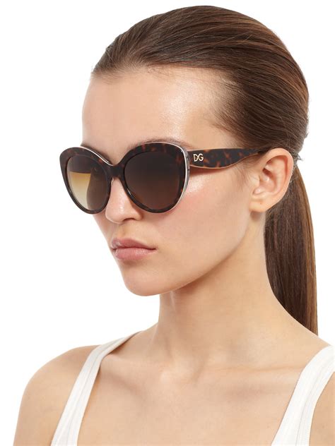 dolce gabbana sunglasses cat eye|dolce and gabbana sunglasses women.